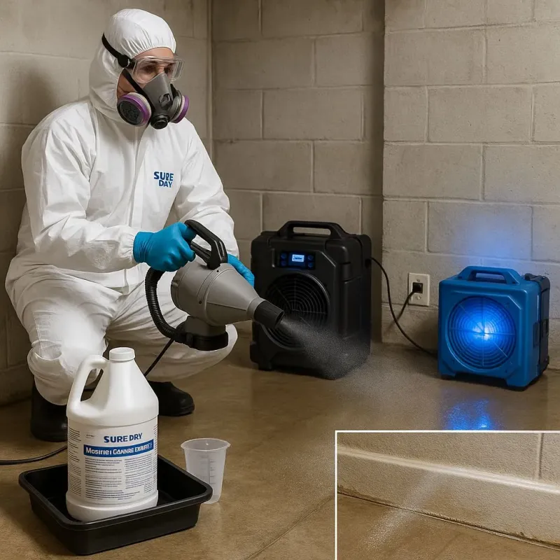Sanitization and Odor Removal process in Concho County, TX