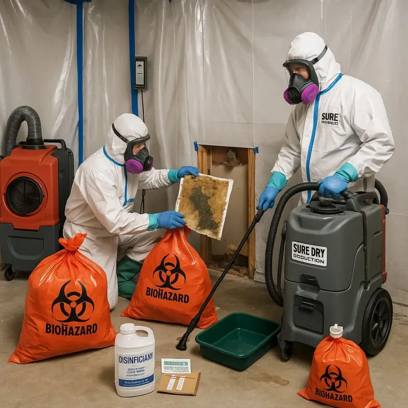Contaminated Water Handling Protocols process in Concho County, TX